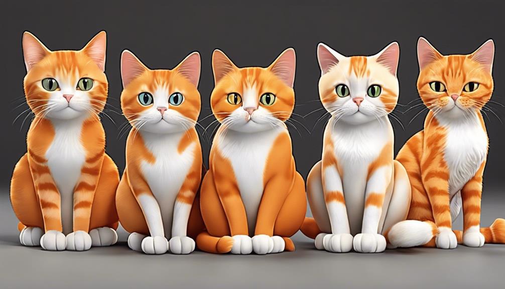 5 names for orange cats