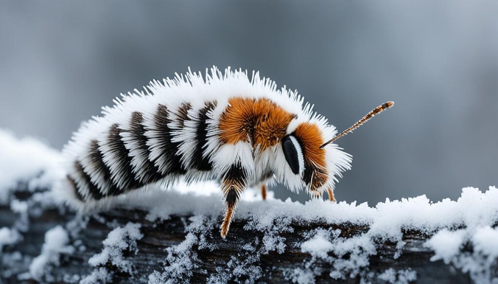 Arctic wooly bear moth