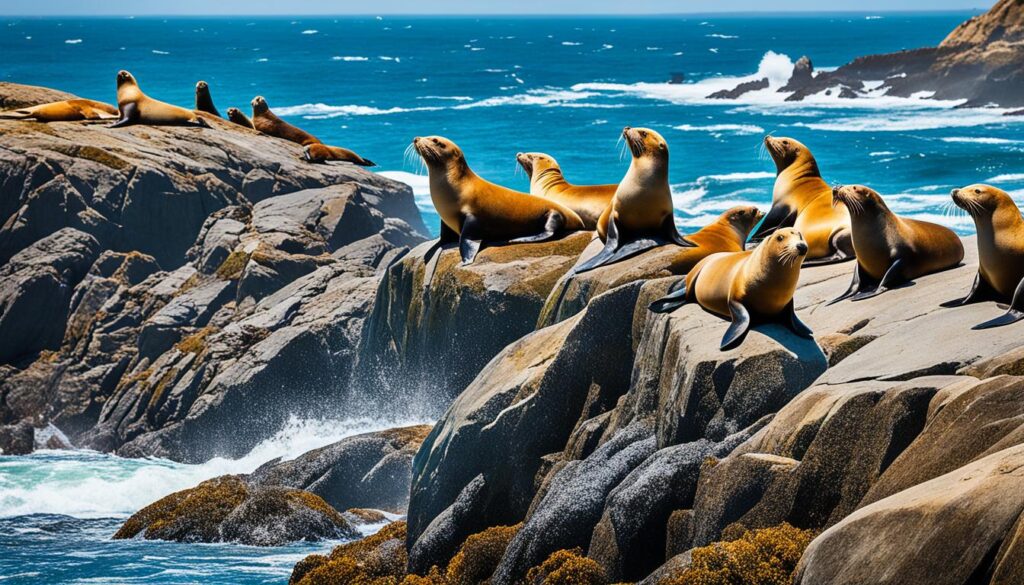 California coast sea lions