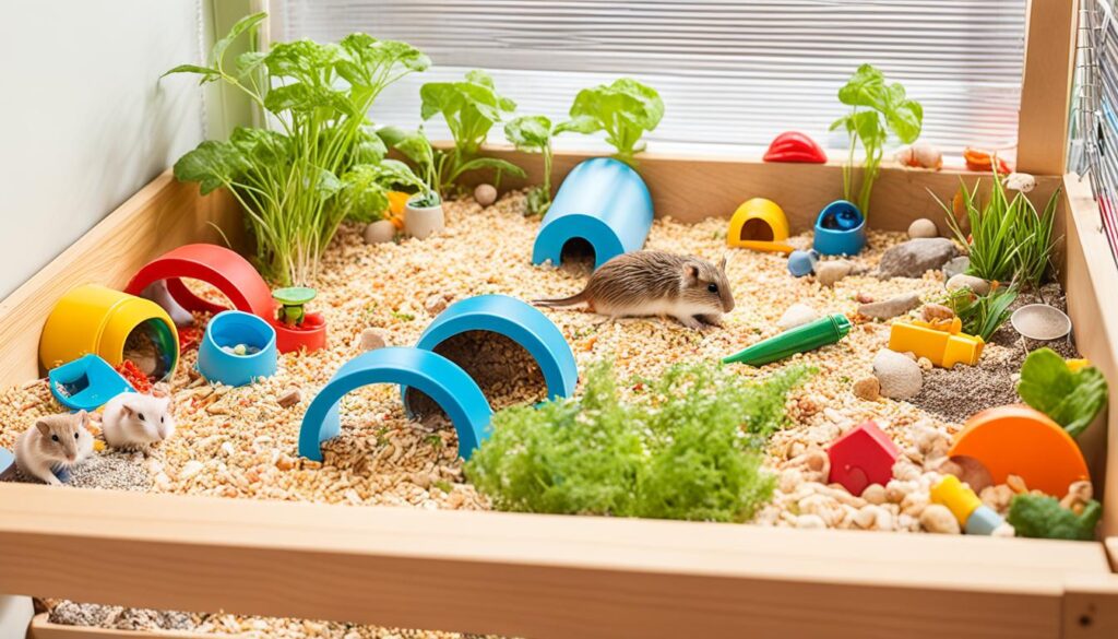 Gerbil habitat