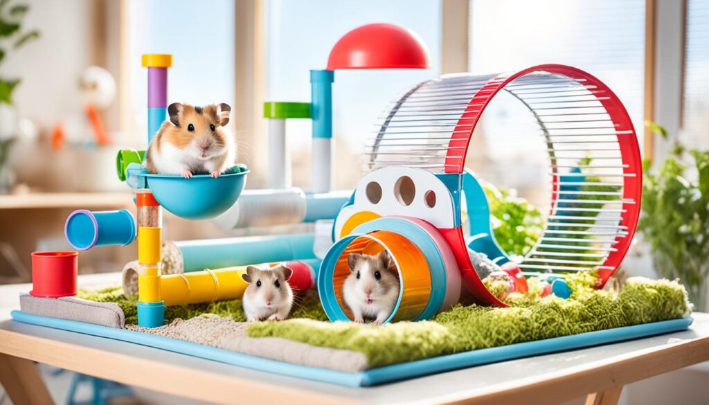 Hamster housing