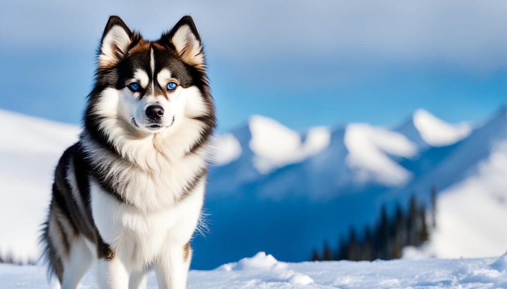 Pomeranian Husky