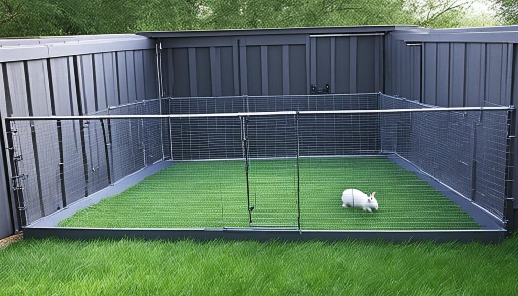 Rabbit enclosure