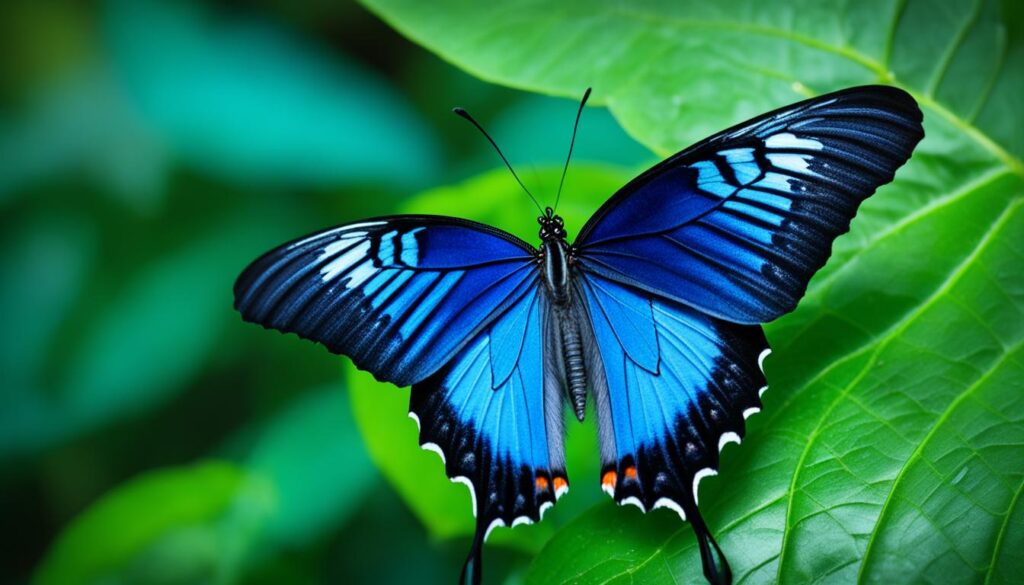 Ulysses butterfly