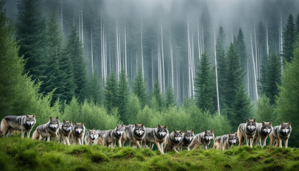 Wolves in France
