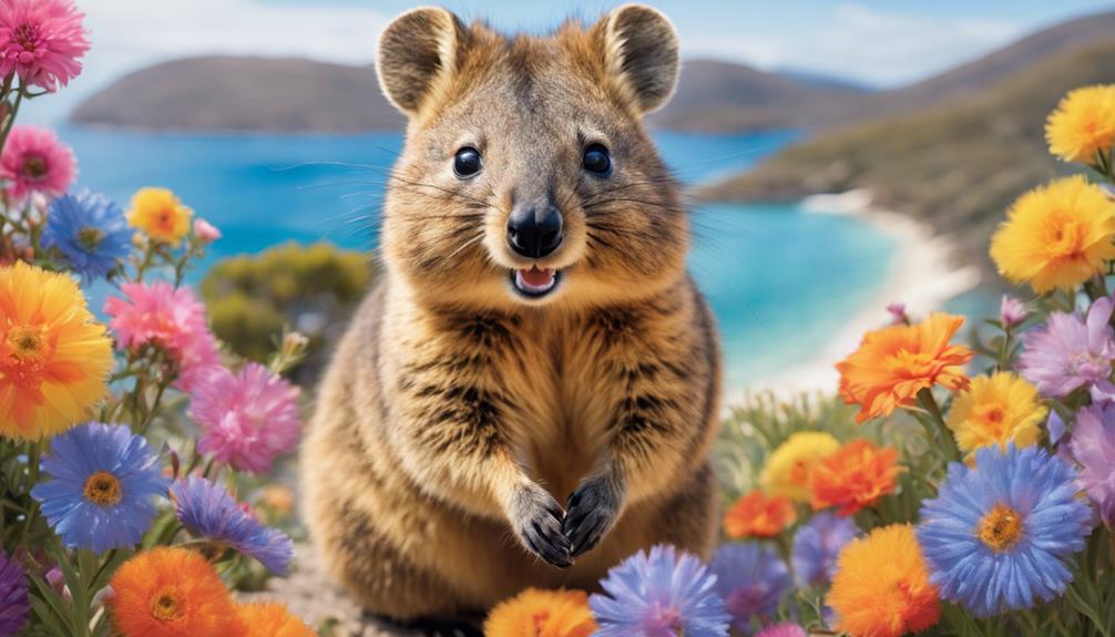 adorable island hopping marsupial