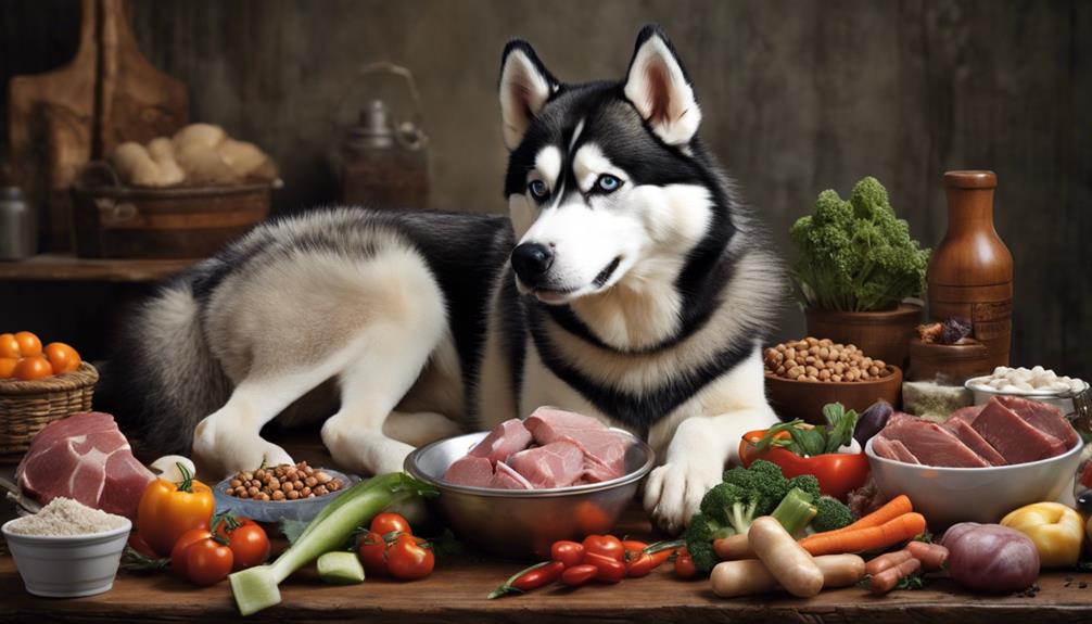 analyzing husky s dietary needs