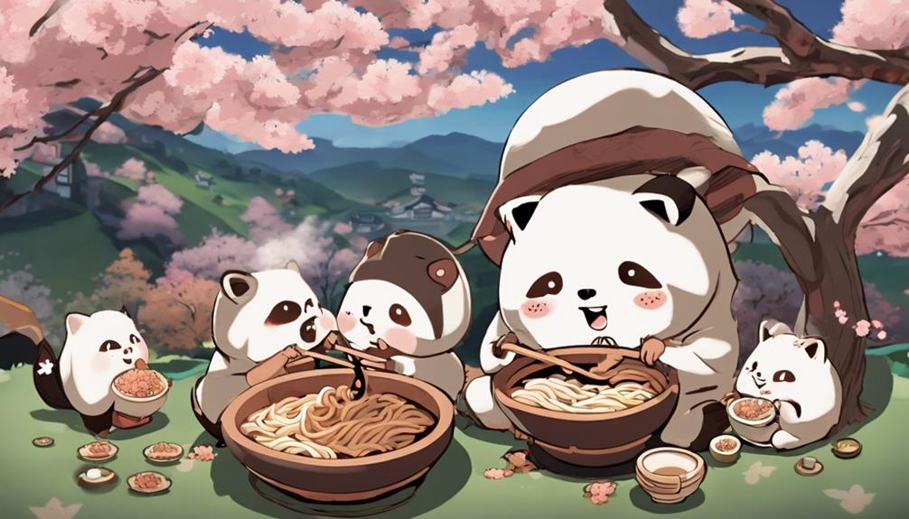 anime about udon noodles