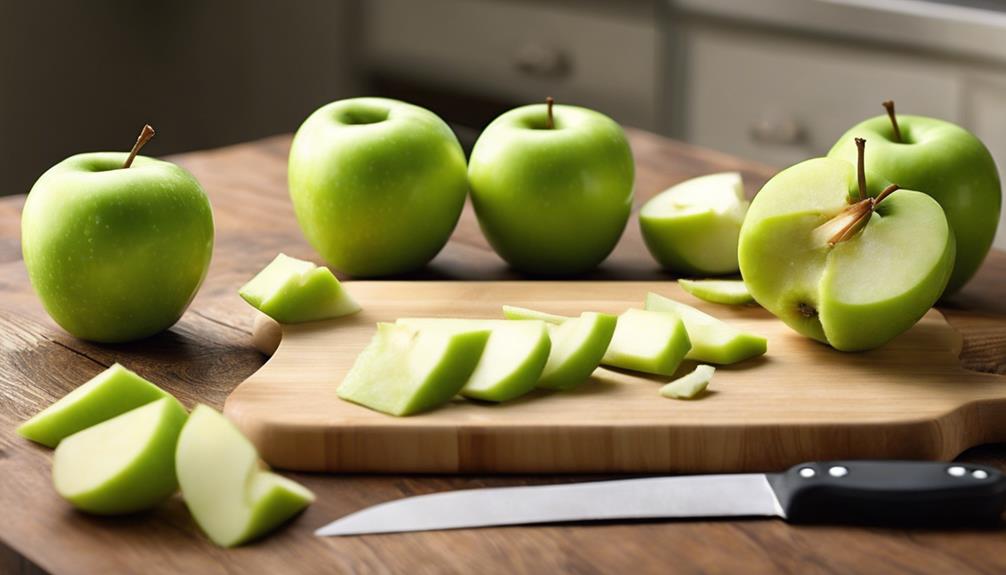 apple slices for pups