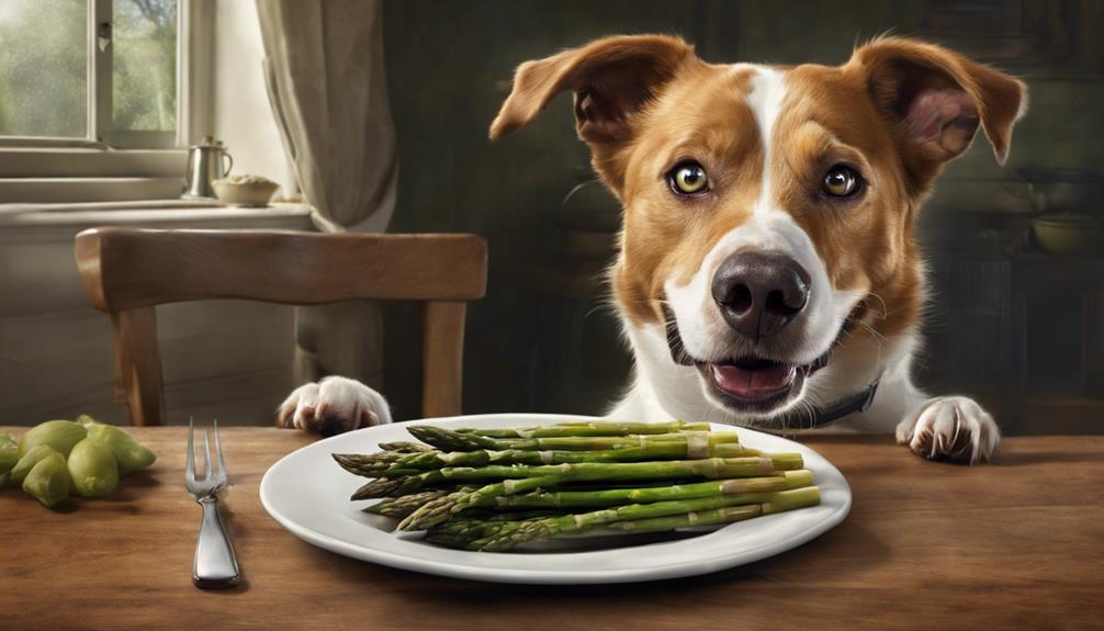 asparagus and dogs diet