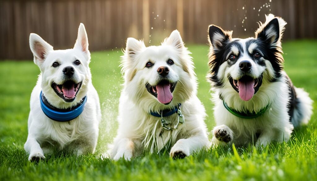 bathing dogs after rolling in dead animals