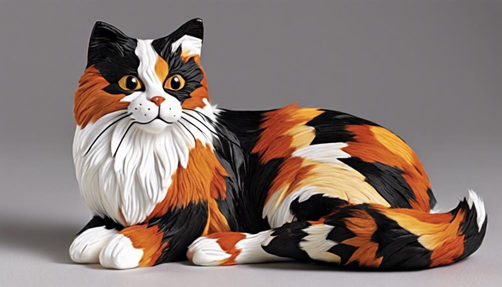 beautiful calico cat coat