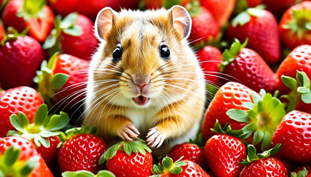 benefits of strawberries for gerbils