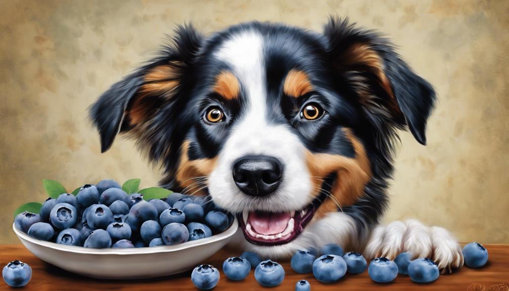 blueberries for canine pals