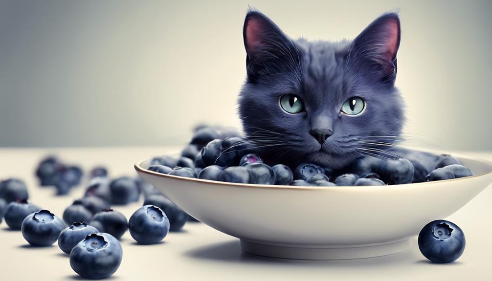 blueberries for feline weight
