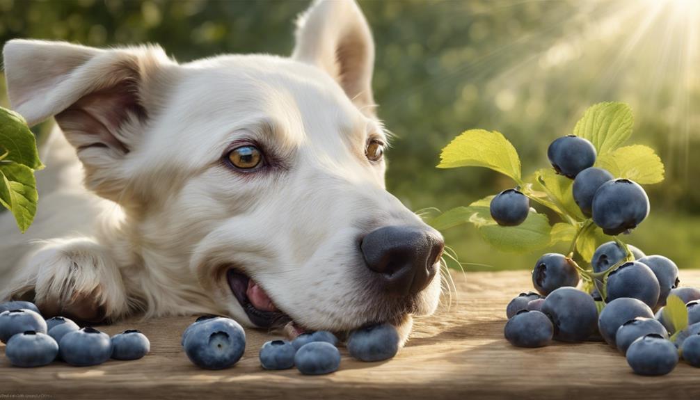 blueberries safe for dogs