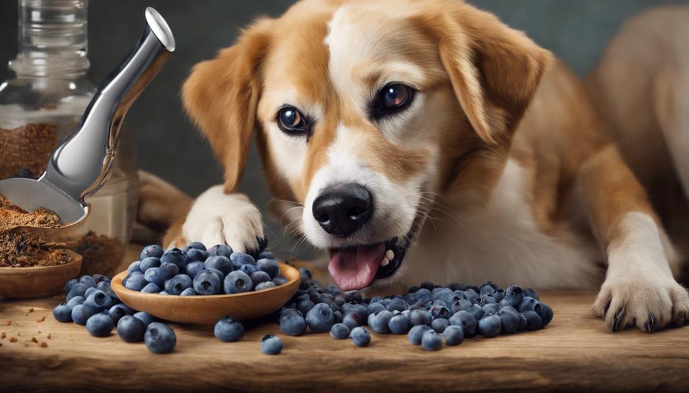 blueberry dangers for dogs