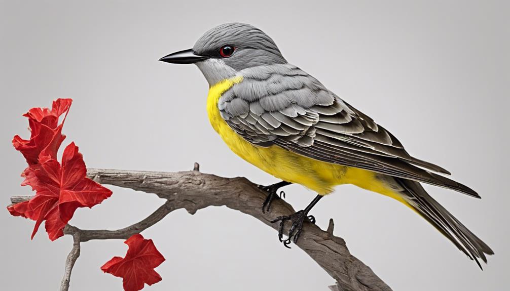 bold yellow breasted bird