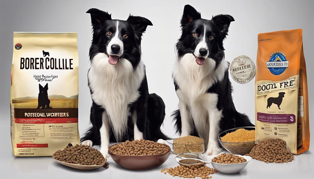 border collie dog food