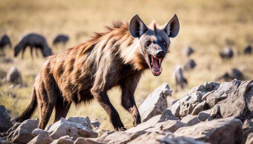 brown hyena