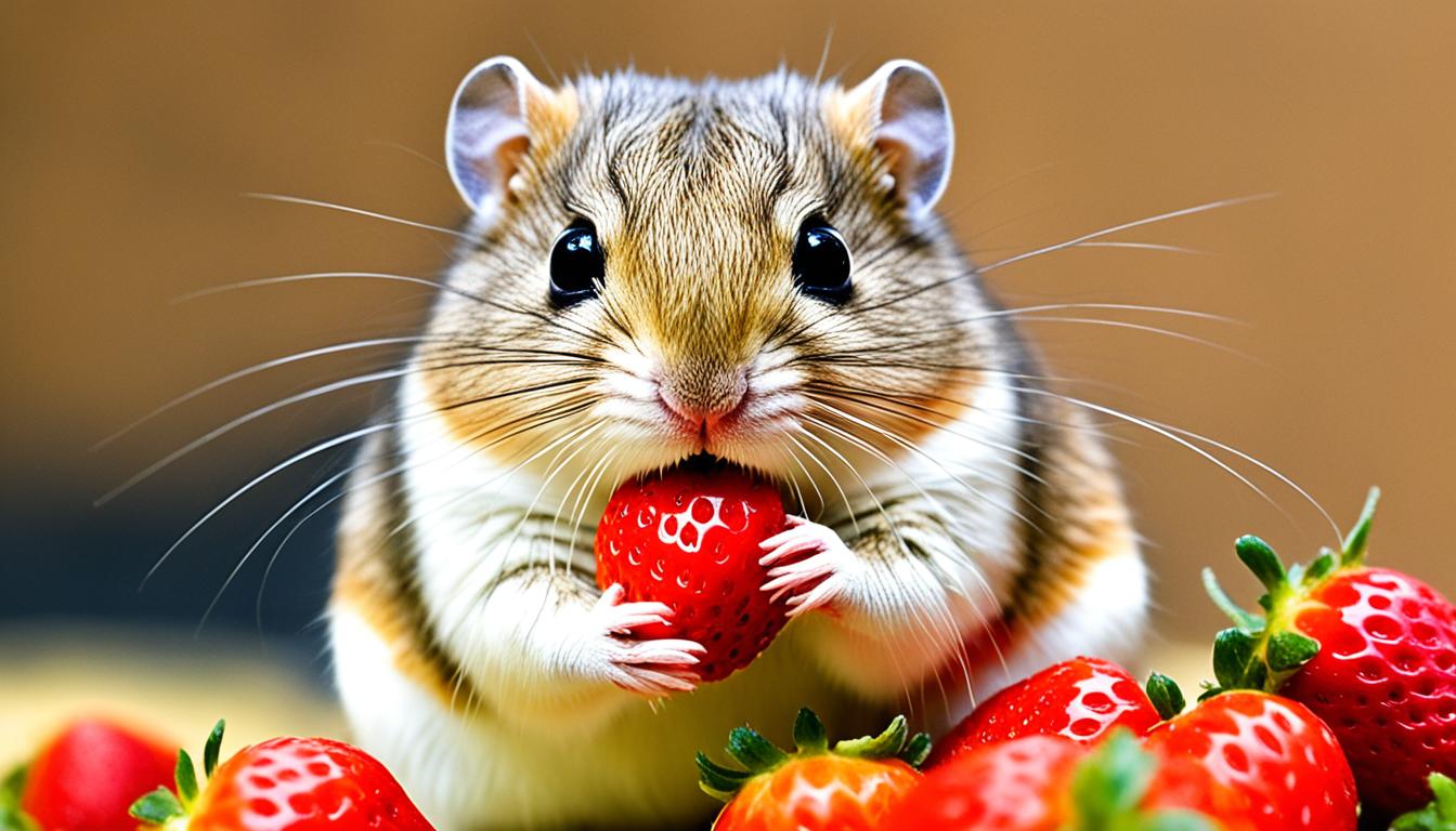 can gerbils eat strawberries
