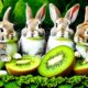 can rabbits eat kiwi