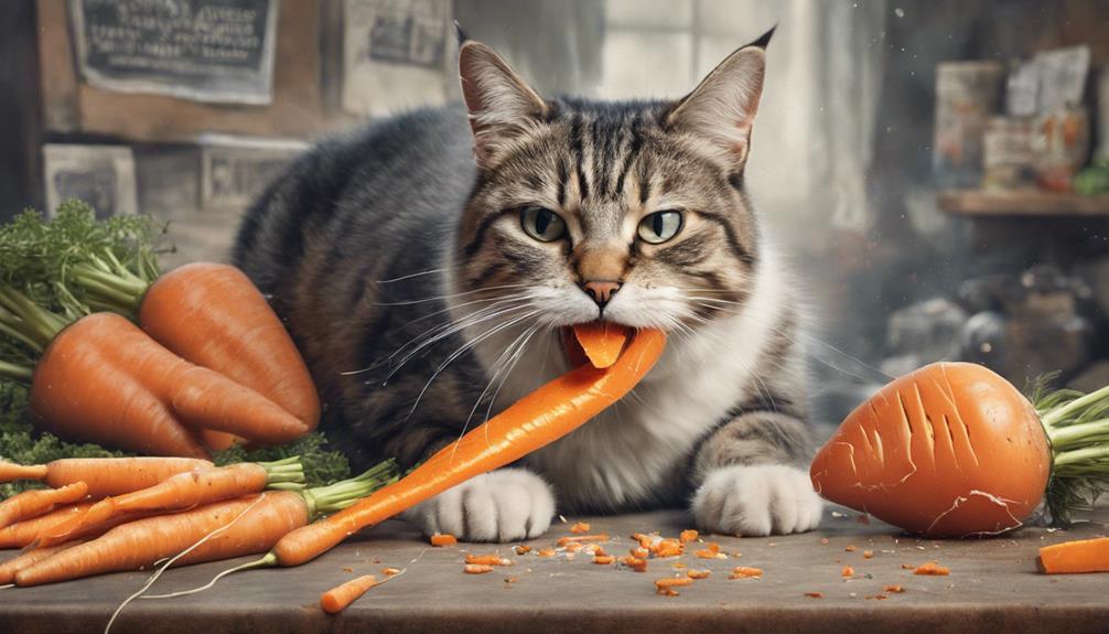 carrots and cat diets