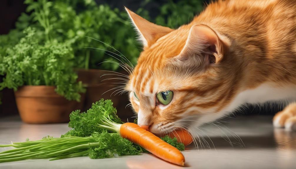 carrots for cats health
