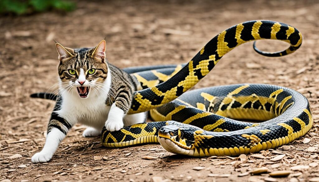 cat vs snake strengths