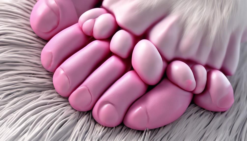 cat toe beans anatomy