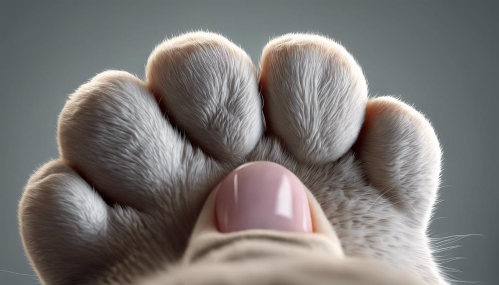 cat with extra toes