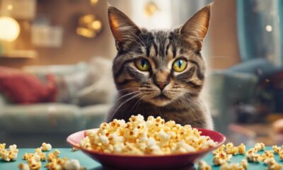 cats and popcorn diet