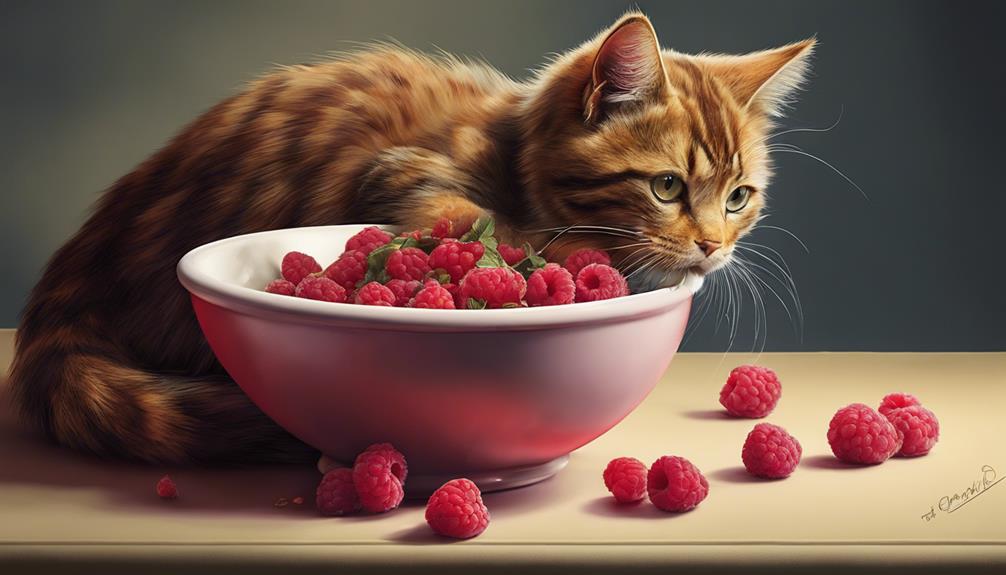 cats and raspberries safety