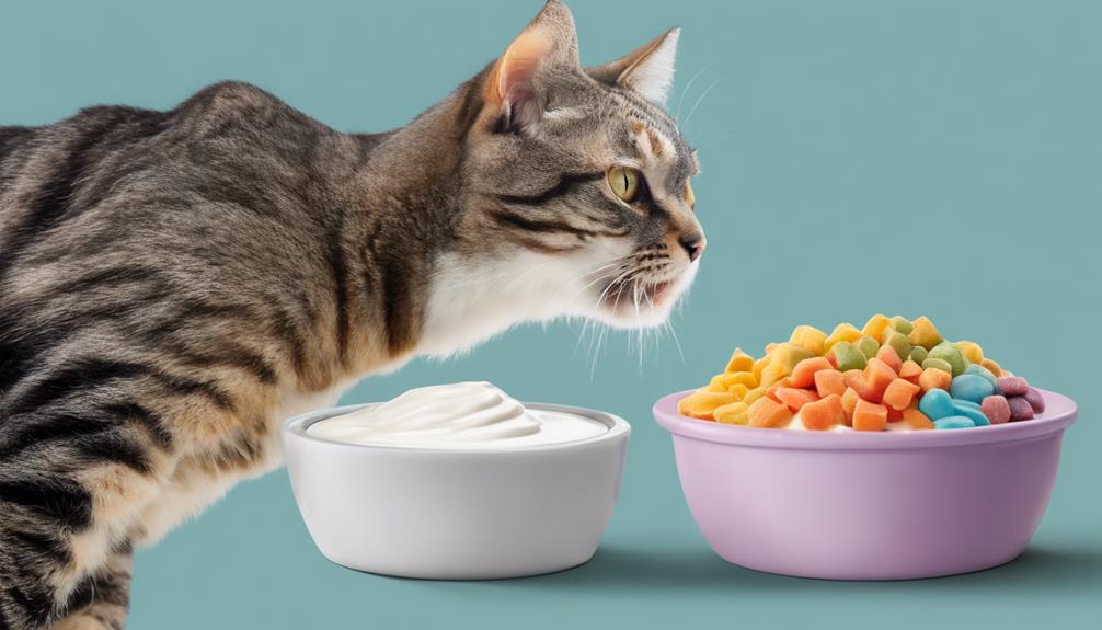 cats and yogurt consumption