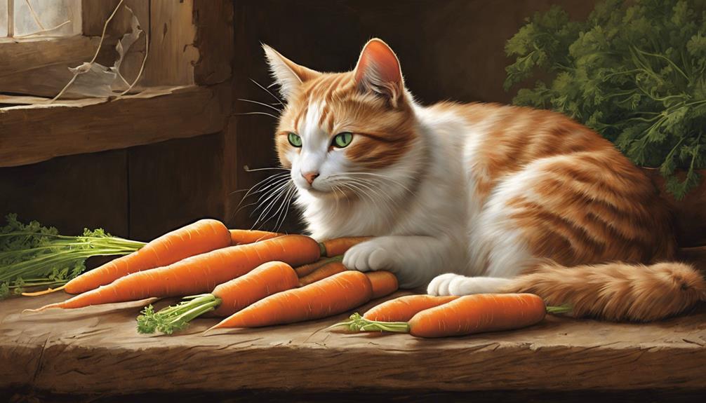 cats benefit from carrots