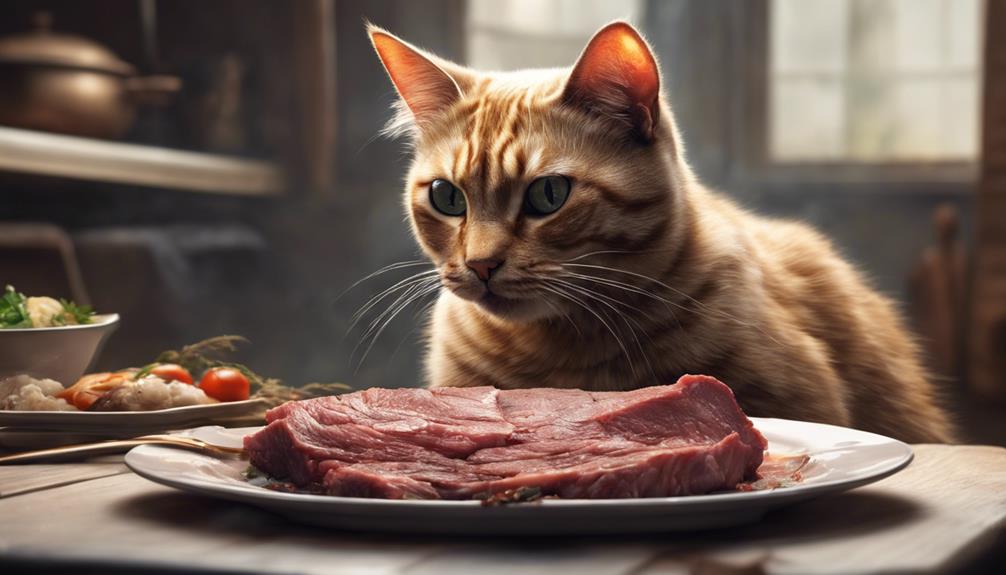 cats can eat some cooked meats but not all