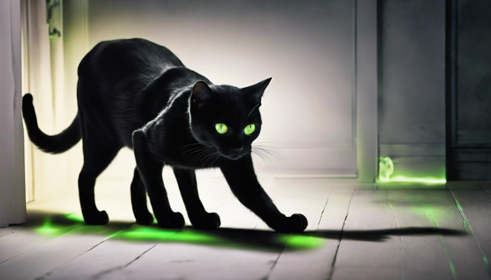 cats hunt at night