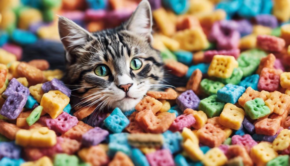 cereal as cat food