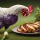 chickens eating eggplant tutorial