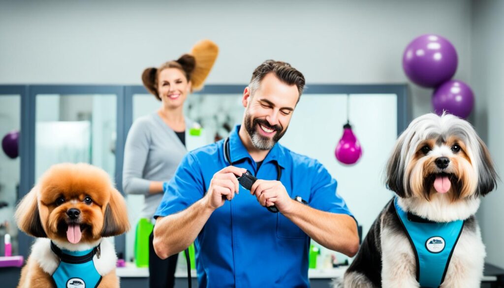 choosing a dog groomer