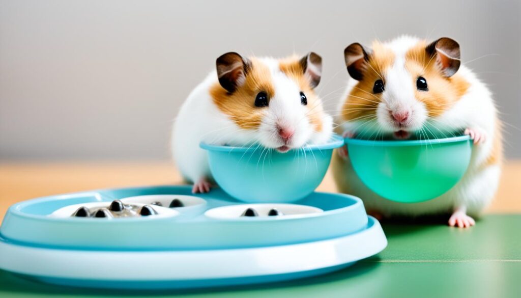 choosing a water bowl for hamsters