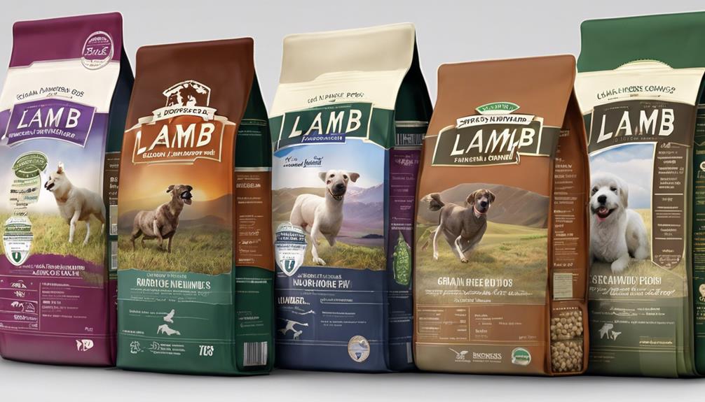 choosing lamb dog food