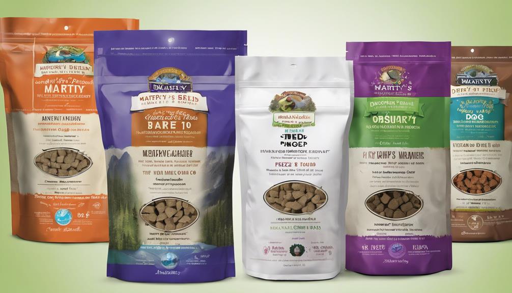 comparing dog food brands