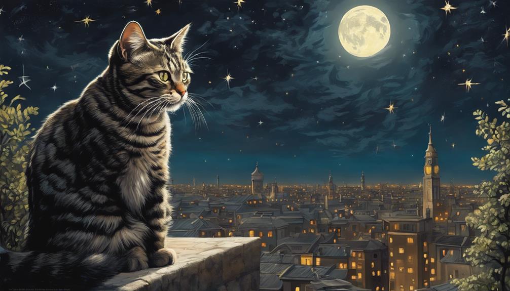 comparison of feline eyesight