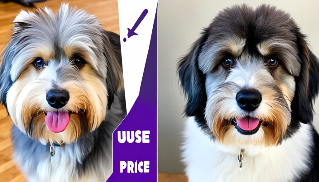 competitive dog grooming prices