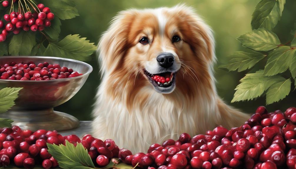 cranberries safe for dogs