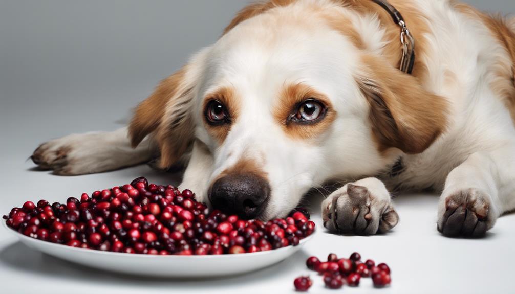 cranberry effects on dogs