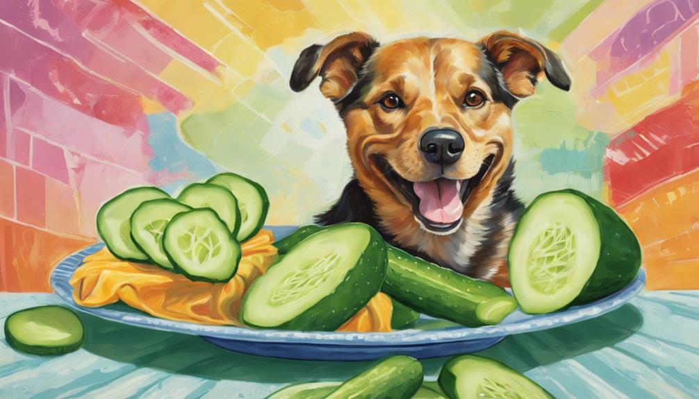 creative dog friendly cucumber recipes