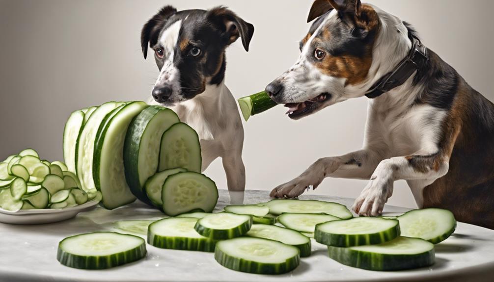 cucumber safety for dogs