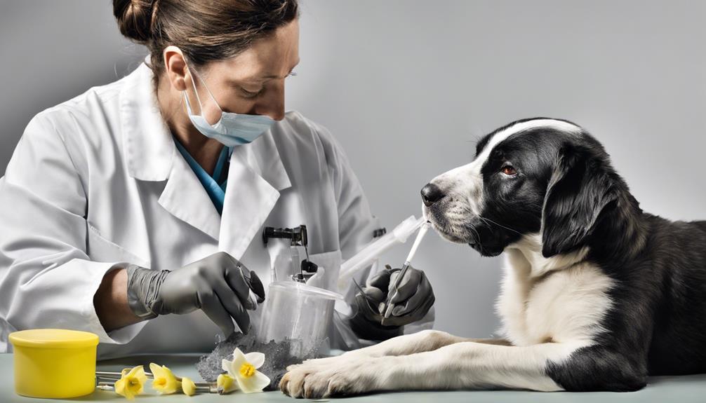 daffodil poisoning in dogs